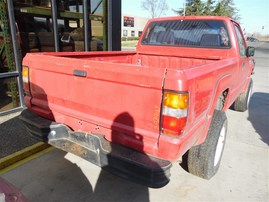 1994 MITSUBISHI MIGHTY MAX PICK UP RED 3.0 MT 4WD 203945